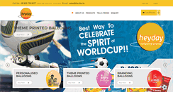 Desktop Screenshot of heyday.in